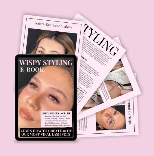 Wispy Lash Styling Editable/Resellable