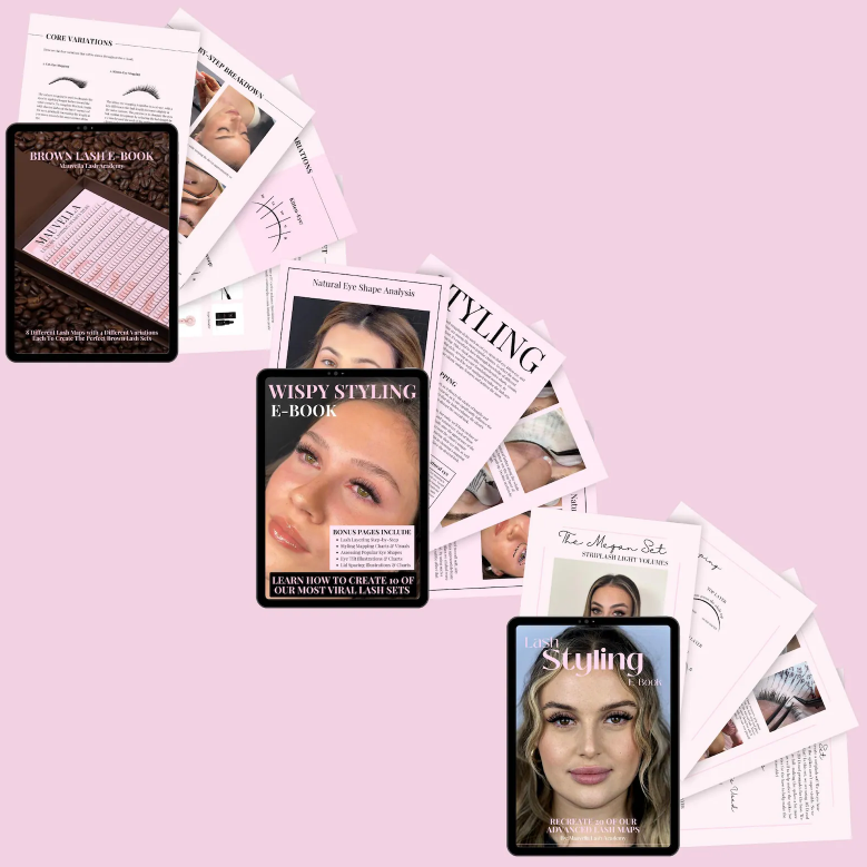3 Lash E-Book Bundle, Editable/Resellable