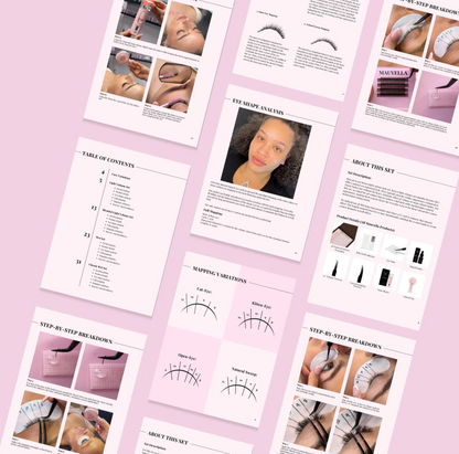 3 Lash E-Book Bundle, Editable/Resellable