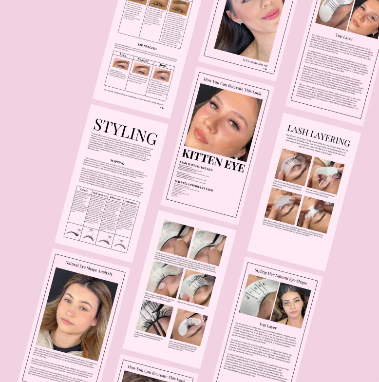 3 Lash E-Book Bundle, Editable/Resellable