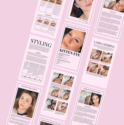 3 Lash E-Book Bundle, Editable/Resellable