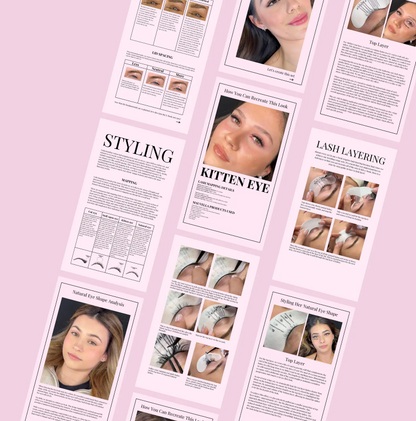 Wispy Lash Styling Editable/Resellable