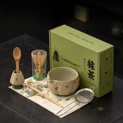Matcha Tea Set, Japanese, Complete Making Kit
