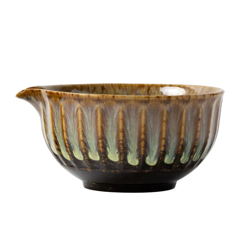 Matcha Tea Set, Japanese, 8-Piece Complete Kit, Kiln Change Ceramic Bowl