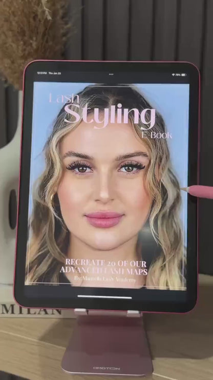 Wispy & Wet Lash Guide (Editable + Resellable)