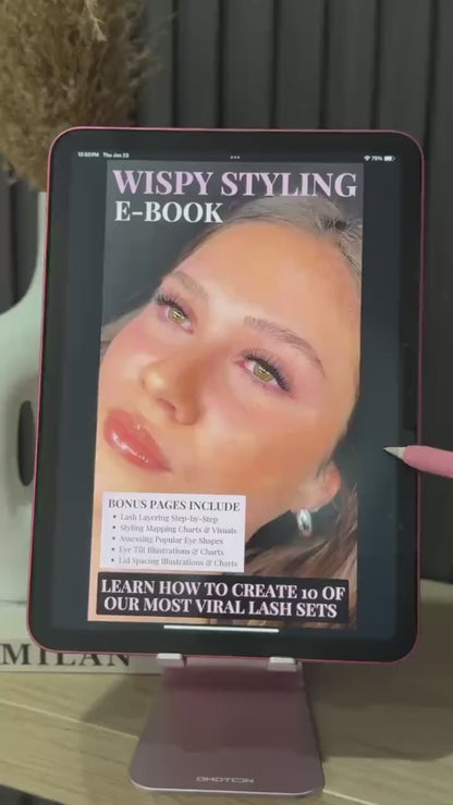 Wispy Lash Styling Editable/Resellable